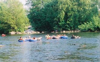 Picture of Tubing near Wolf River Getaway